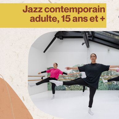 Essai gratuit Jazz contemporain, dès 15 ans et adulte
